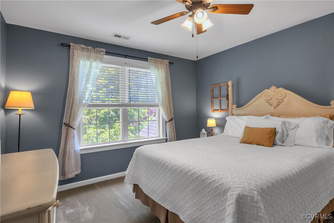 14022 Redhills Road Beaverdam, VA 23015 - Photo 29 of 50 Bedroom featuring carpet flooring, views of the fr