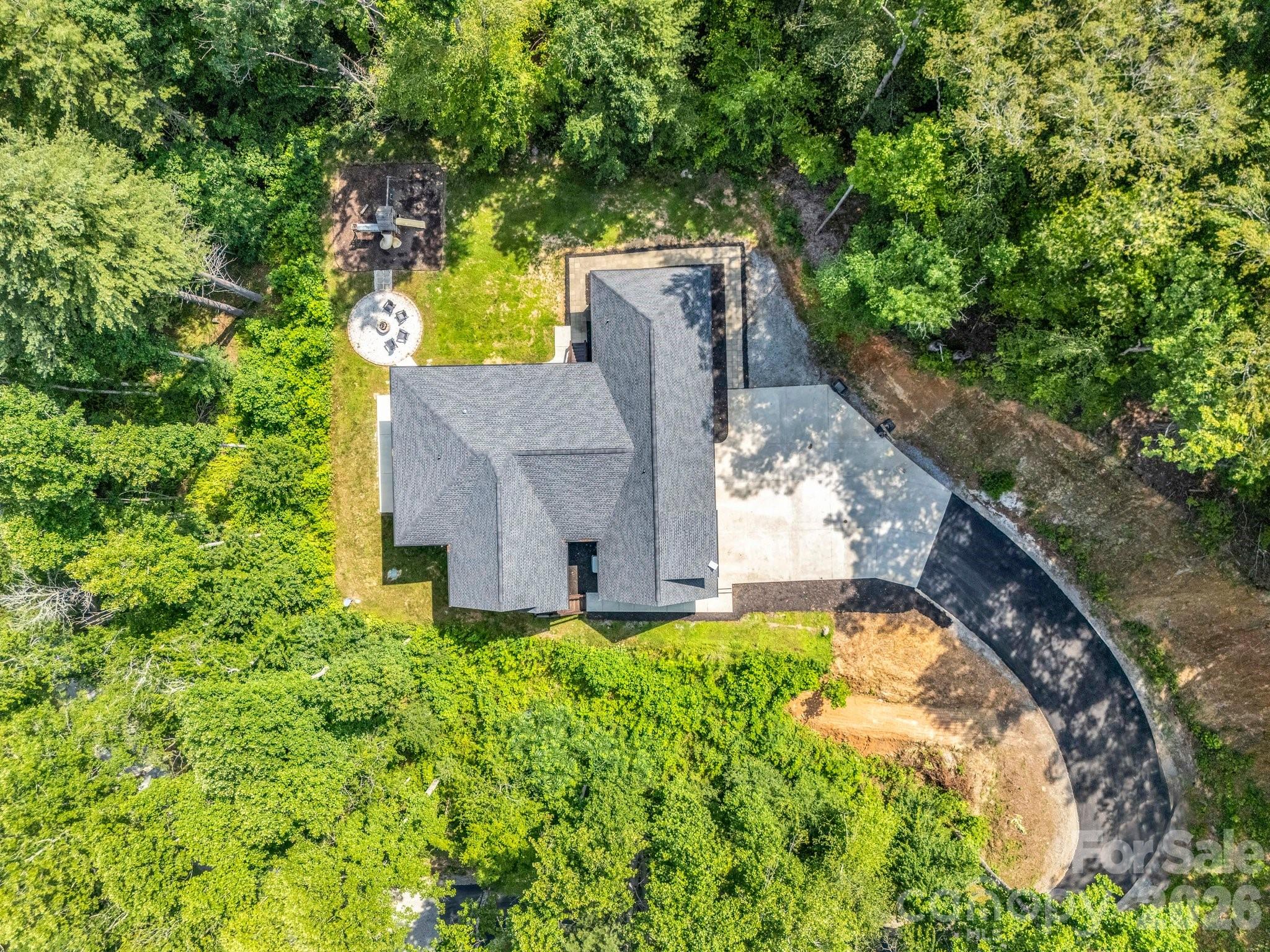 5717 Turnpike Road Horse Shoe, NC 28742 - Photo 36 of 36 an aerial view of a house