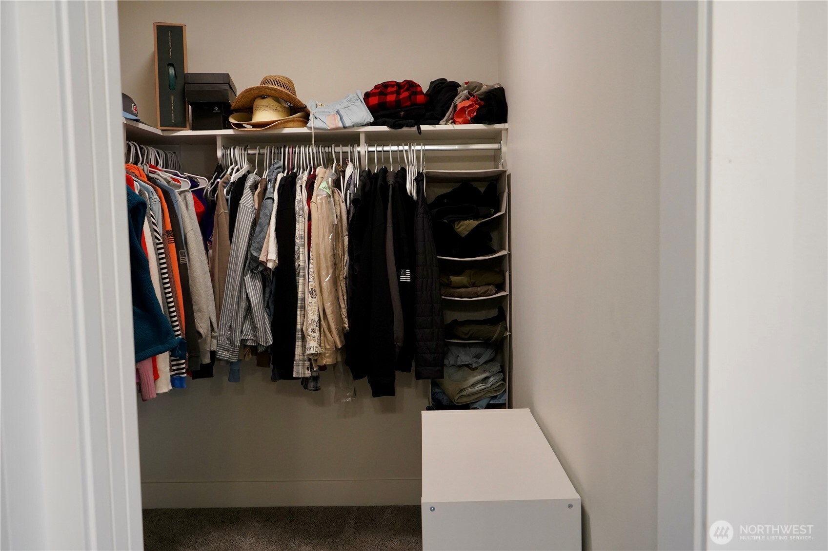 104 Freedom Hills Cashmere, WA 98815 - Photo 26 of 40 a view of walk in closet with clothes and shoes