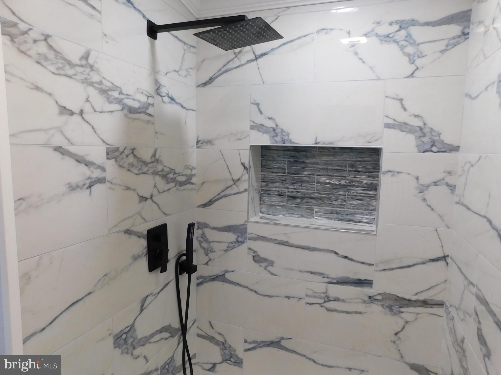 2608 Hunting Quarter Road Houston, DE 19954 - Photo 32 of 58 Marble Shower With Rainfall Shower