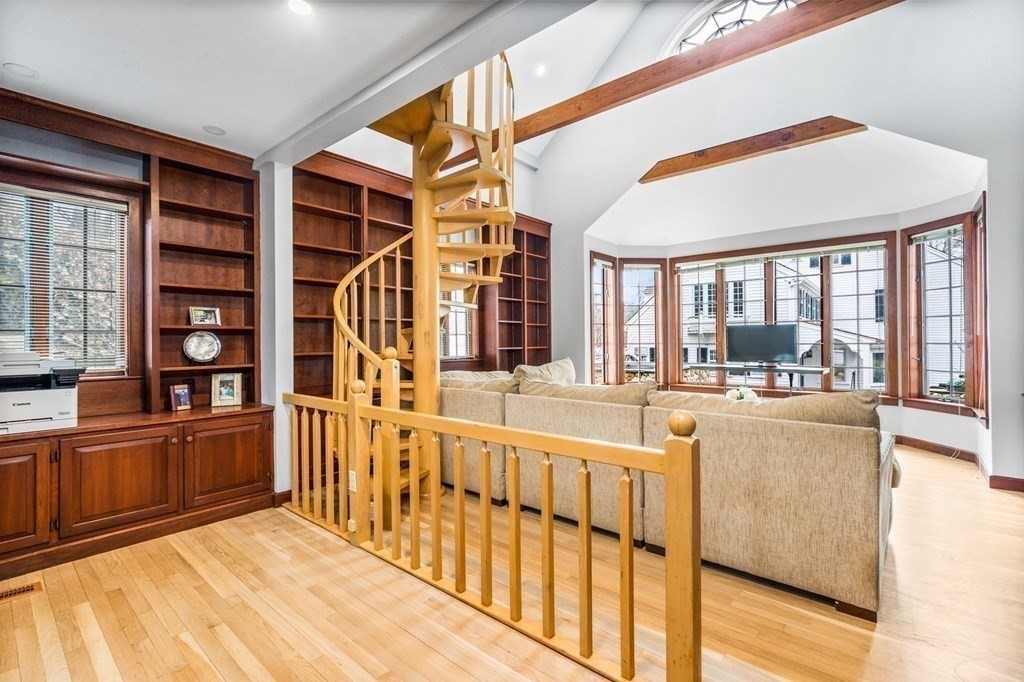 597 Main Street Hingham, MA 02043 - Photo 30 of 42 a view of an entryway with wooden floor and windows