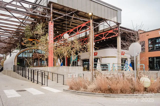 a balcony with street view