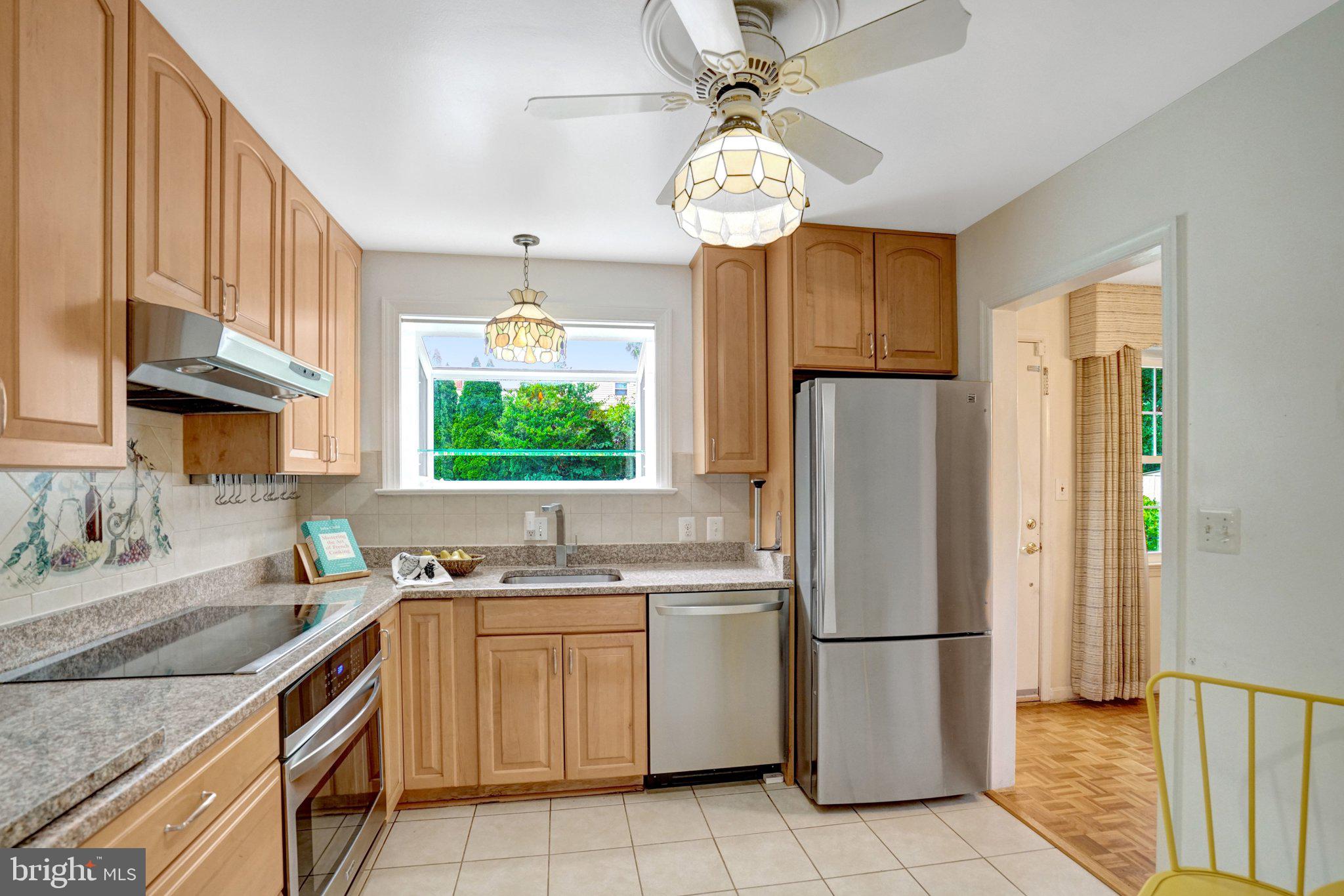 4902 Ravensworth Road Annandale, VA 22003 - Photo 22 of 63 Kitchen with updated counters, appliance