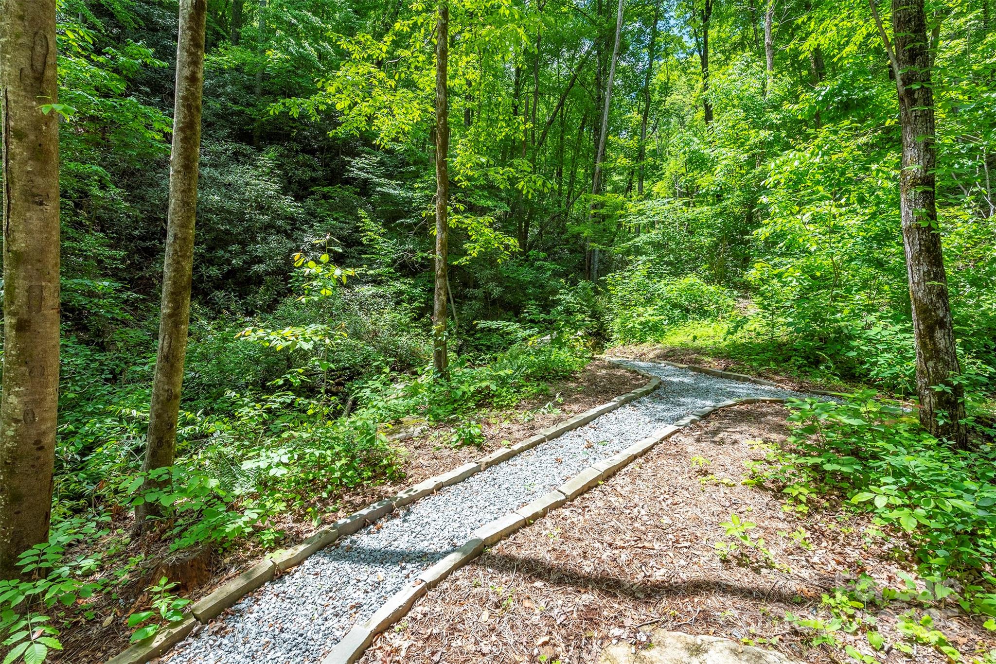401 Winterle Road Black Mountain, NC 28711 - Photo 32 of 44 a view of a garden
