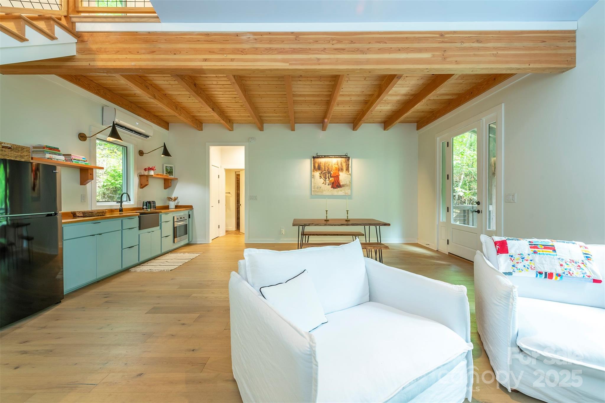 401 Winterle Road Black Mountain, NC 28711 - Photo 8 of 44 a living room with a couch and a table