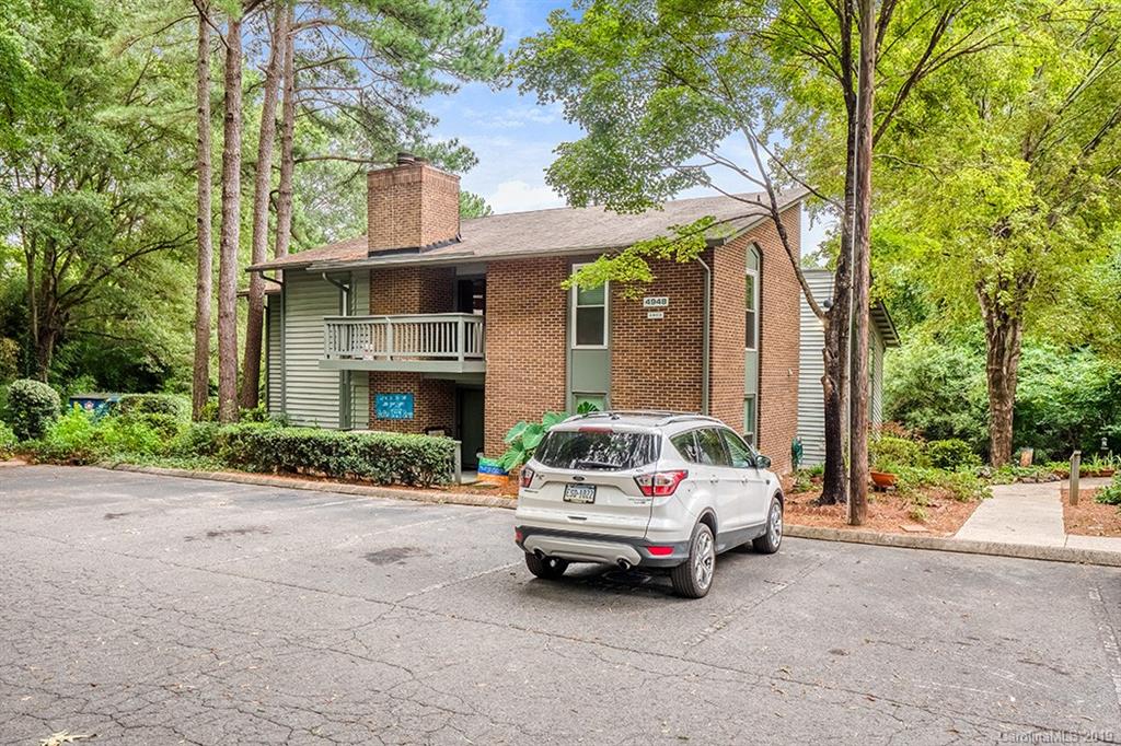 4948 Sardis Road, Unit B Charlotte, NC 28270 - Photo 24 of 30 a car parked in front of white house