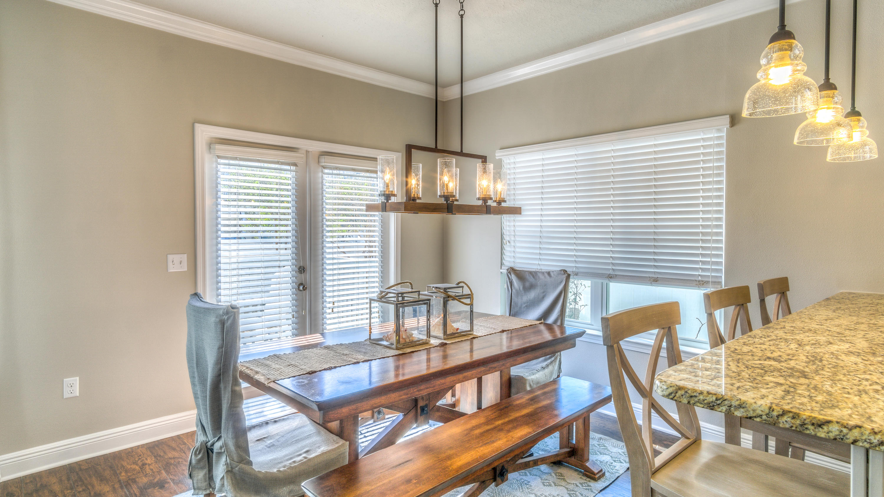 49 Topside Drive Inlet Beach, FL 32461 - Photo 13 of 46 a view of a dining room with furniture window and outside view