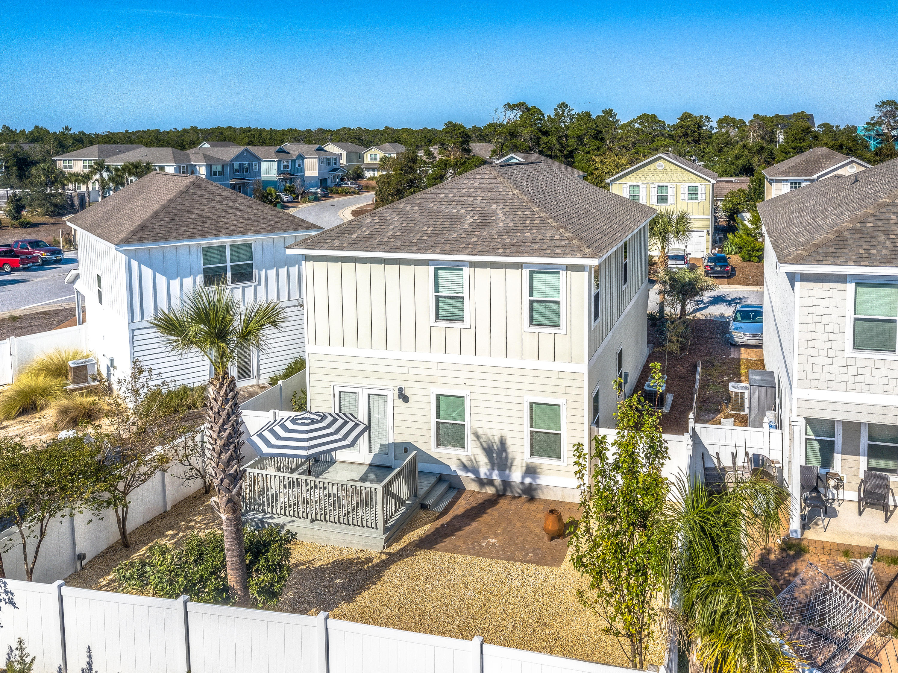 49 Topside Drive Inlet Beach, FL 32461 - Photo 2 of 46 a front view of a house with a yard