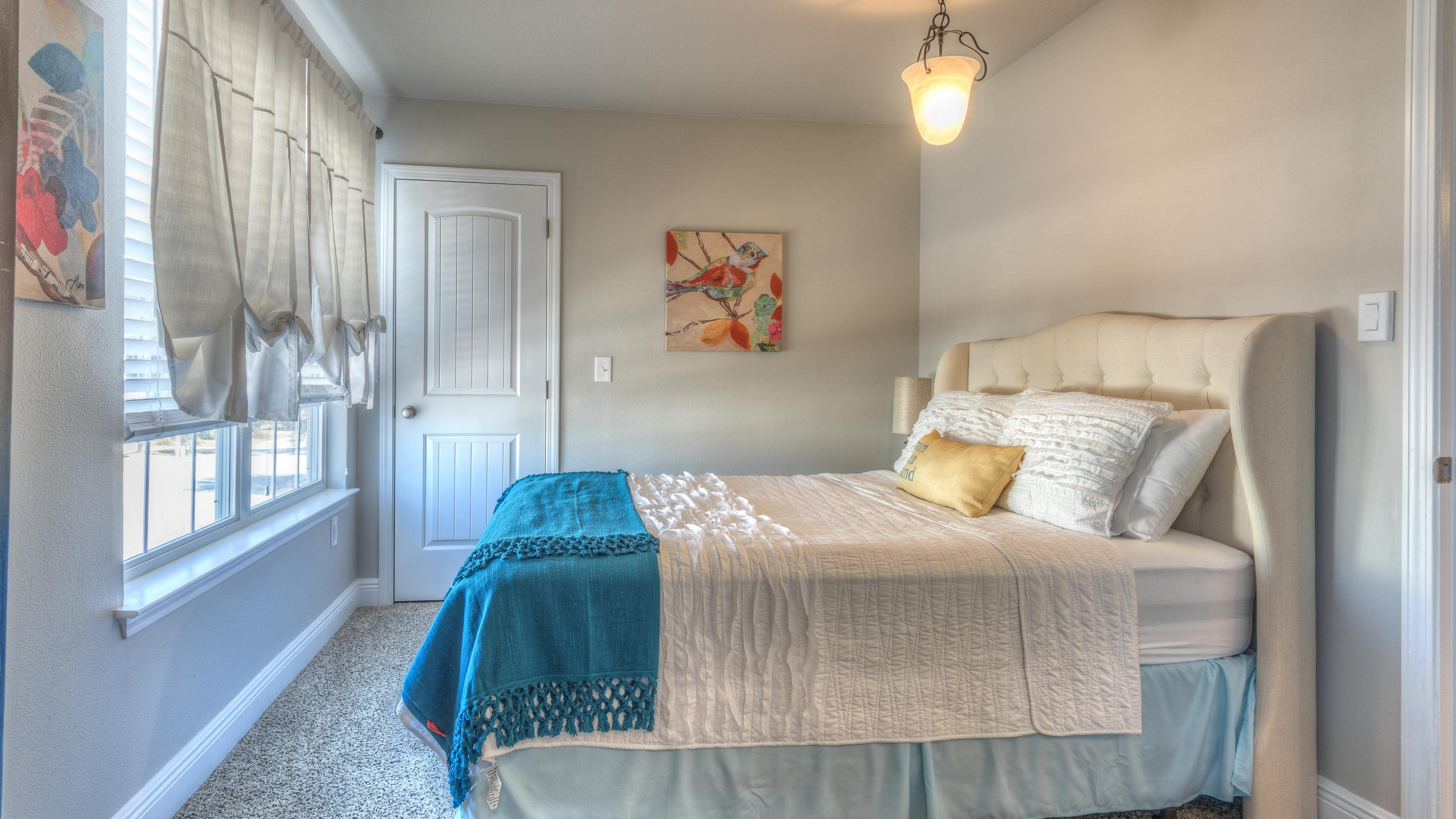 49 Topside Drive Inlet Beach, FL 32461 - Photo 29 of 46 a bedroom with a bed and a window