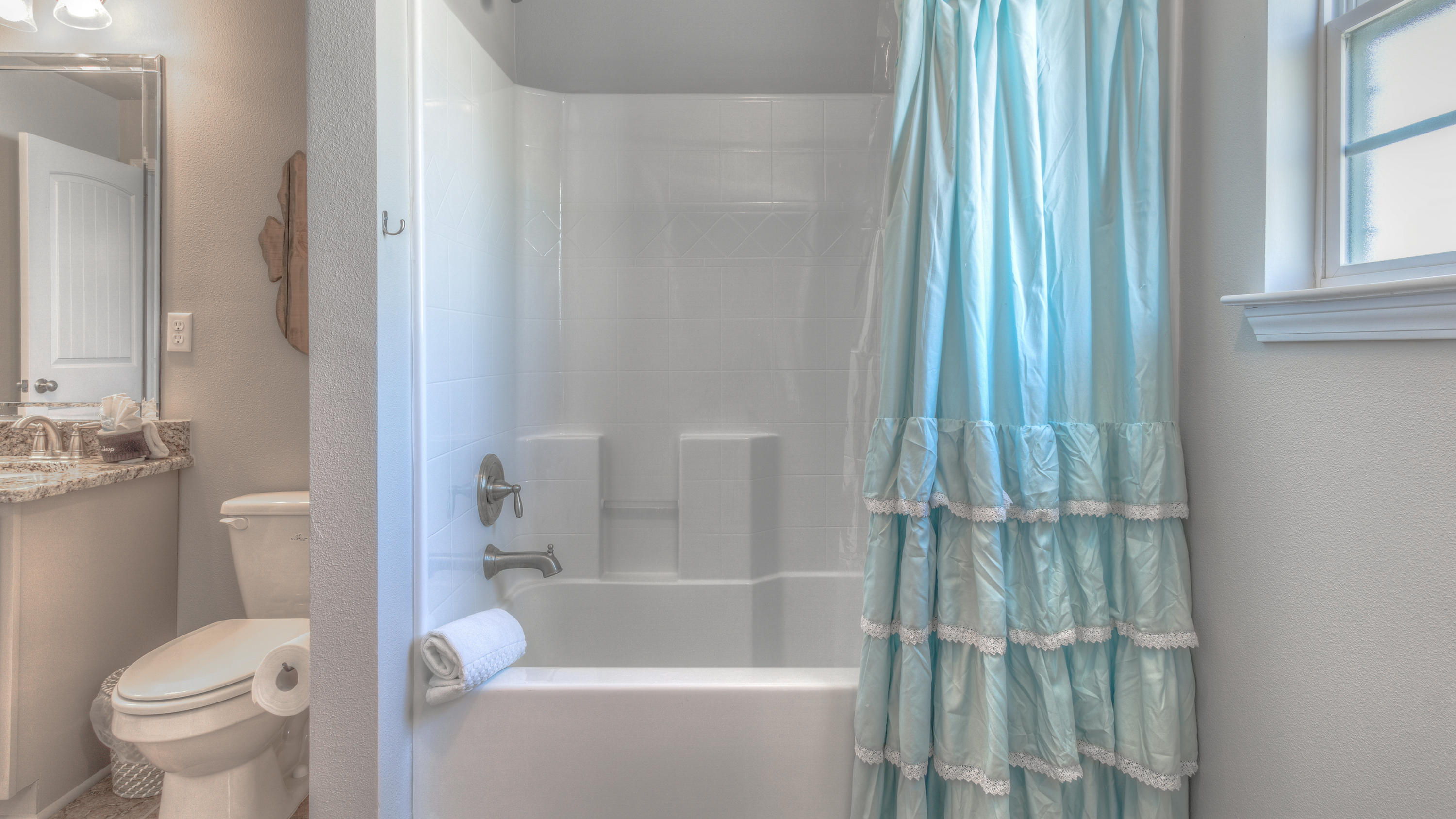 49 Topside Drive Inlet Beach, FL 32461 - Photo 30 of 46 a bathroom with a toilet and a bathtub