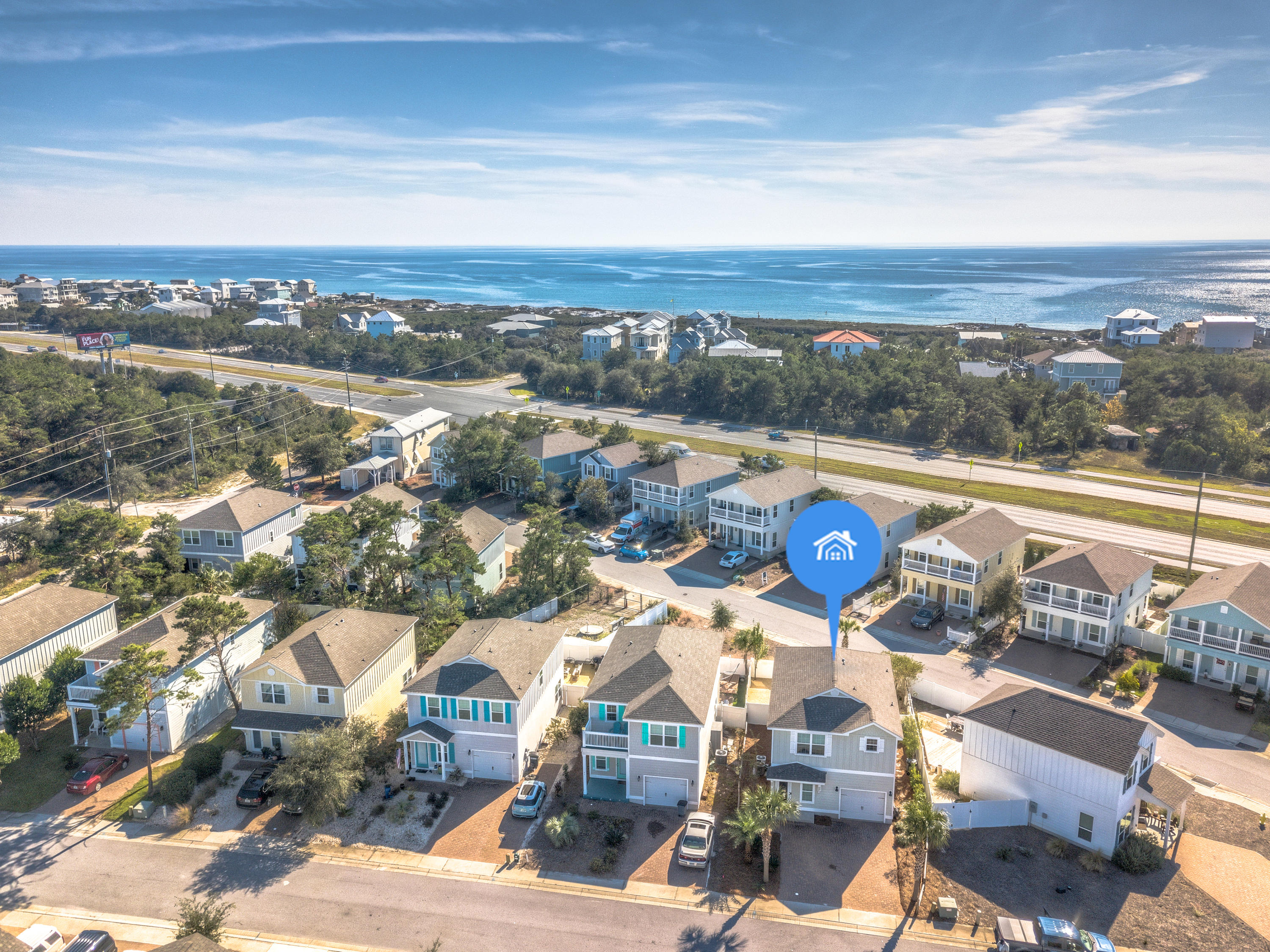 49 Topside Drive Inlet Beach, FL 32461 - Photo 3 of 46 a view of city with ocean