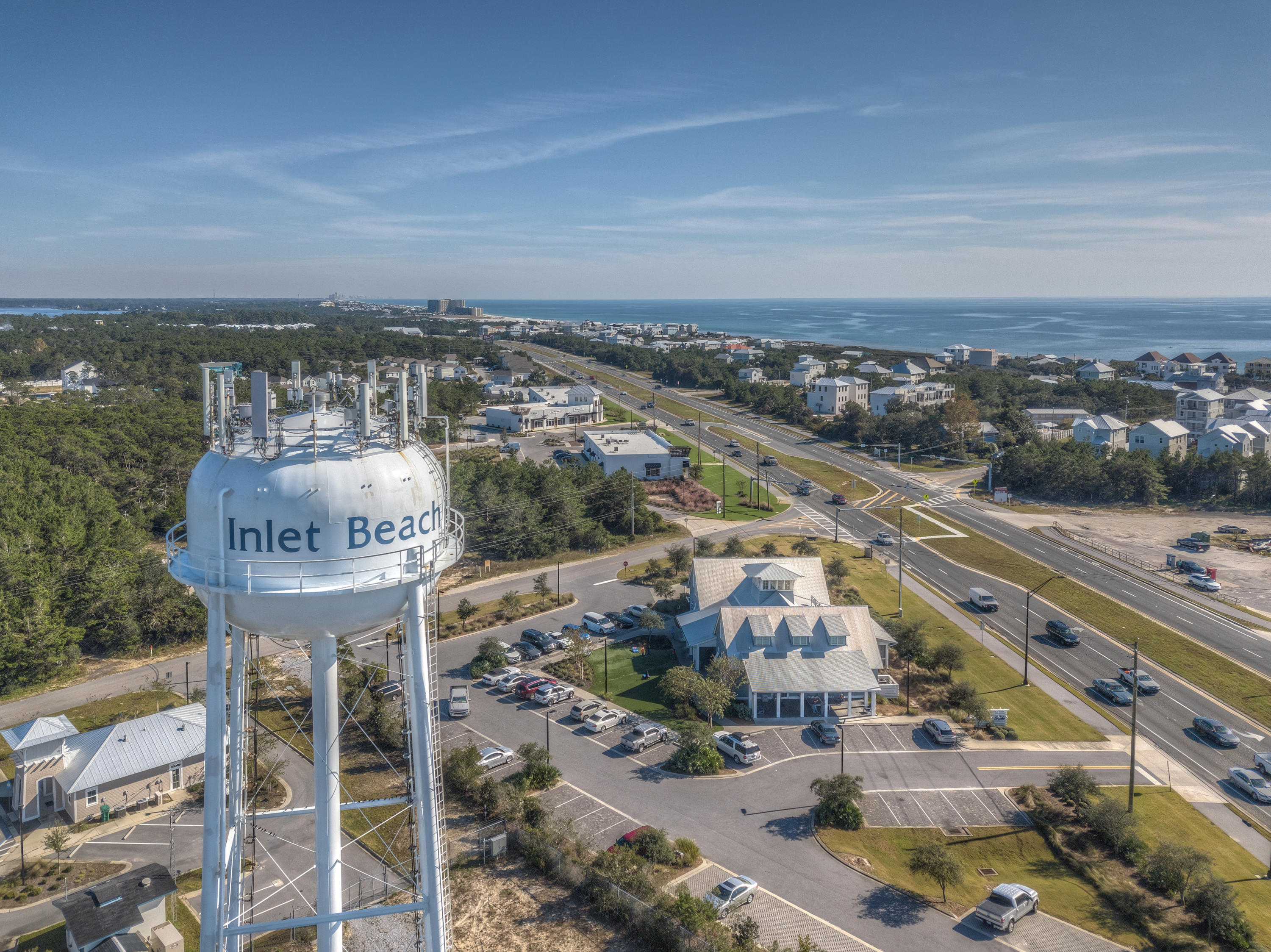 49 Topside Drive Inlet Beach, FL 32461 - Photo 42 of 46 a view of a city with tall buildings