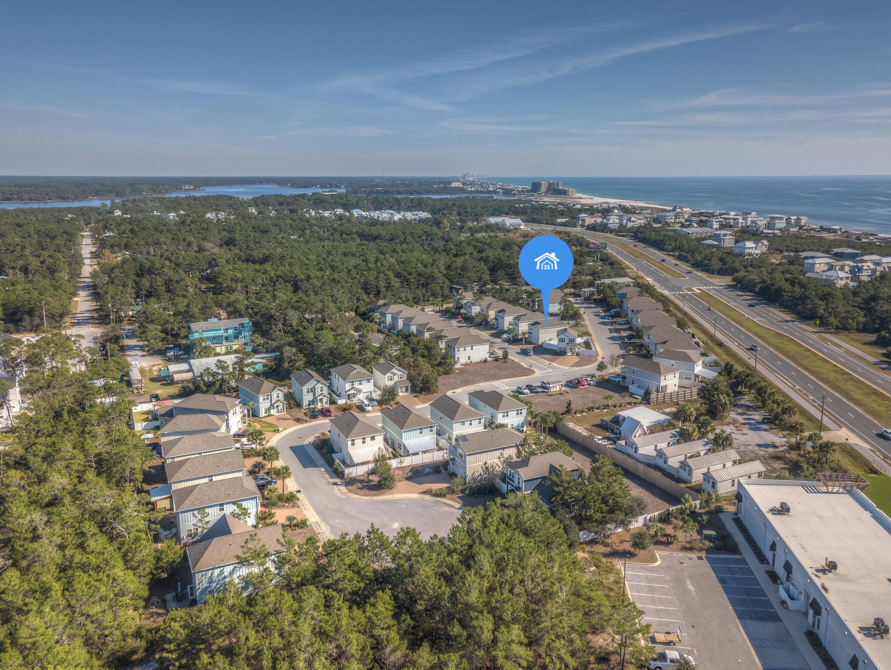 49 Topside Drive Inlet Beach, FL 32461 - Photo 46 of 46 an aerial view of a city
