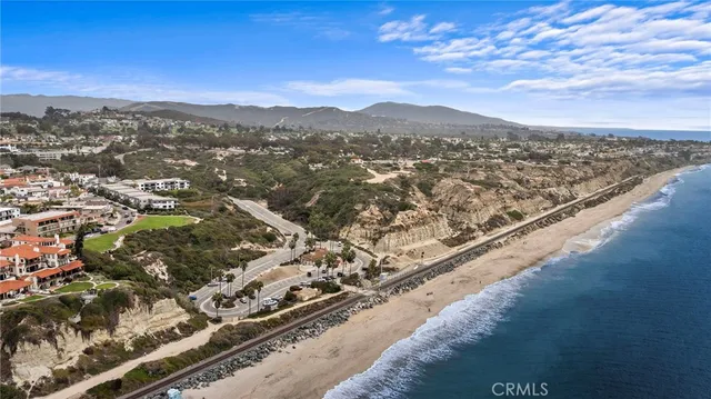 a view of a balcony with an ocean