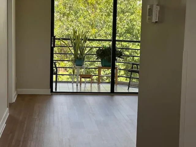 en empty room with window