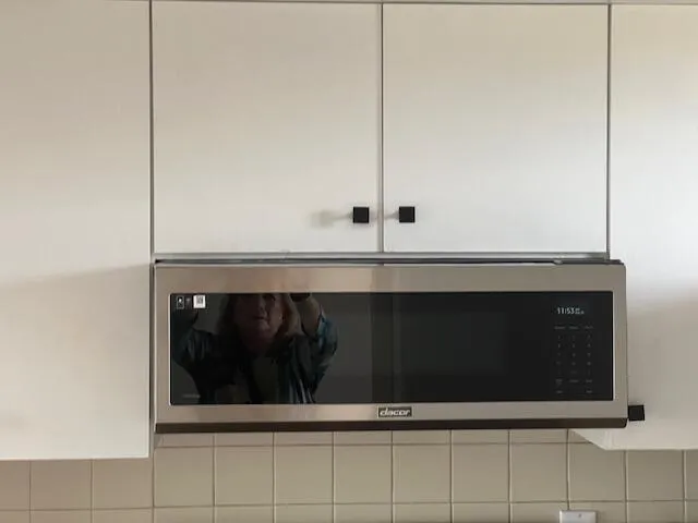 a living room with a fireplace