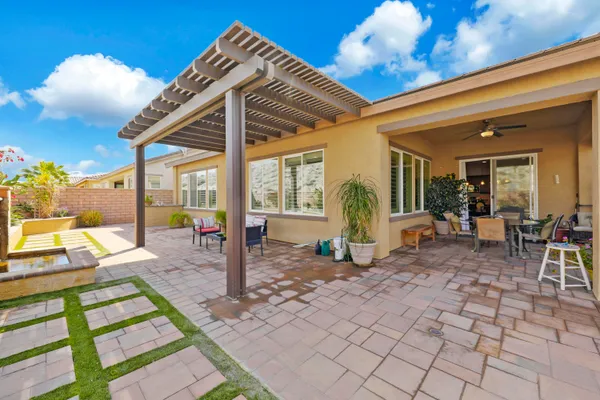 a view of a outdoor seating