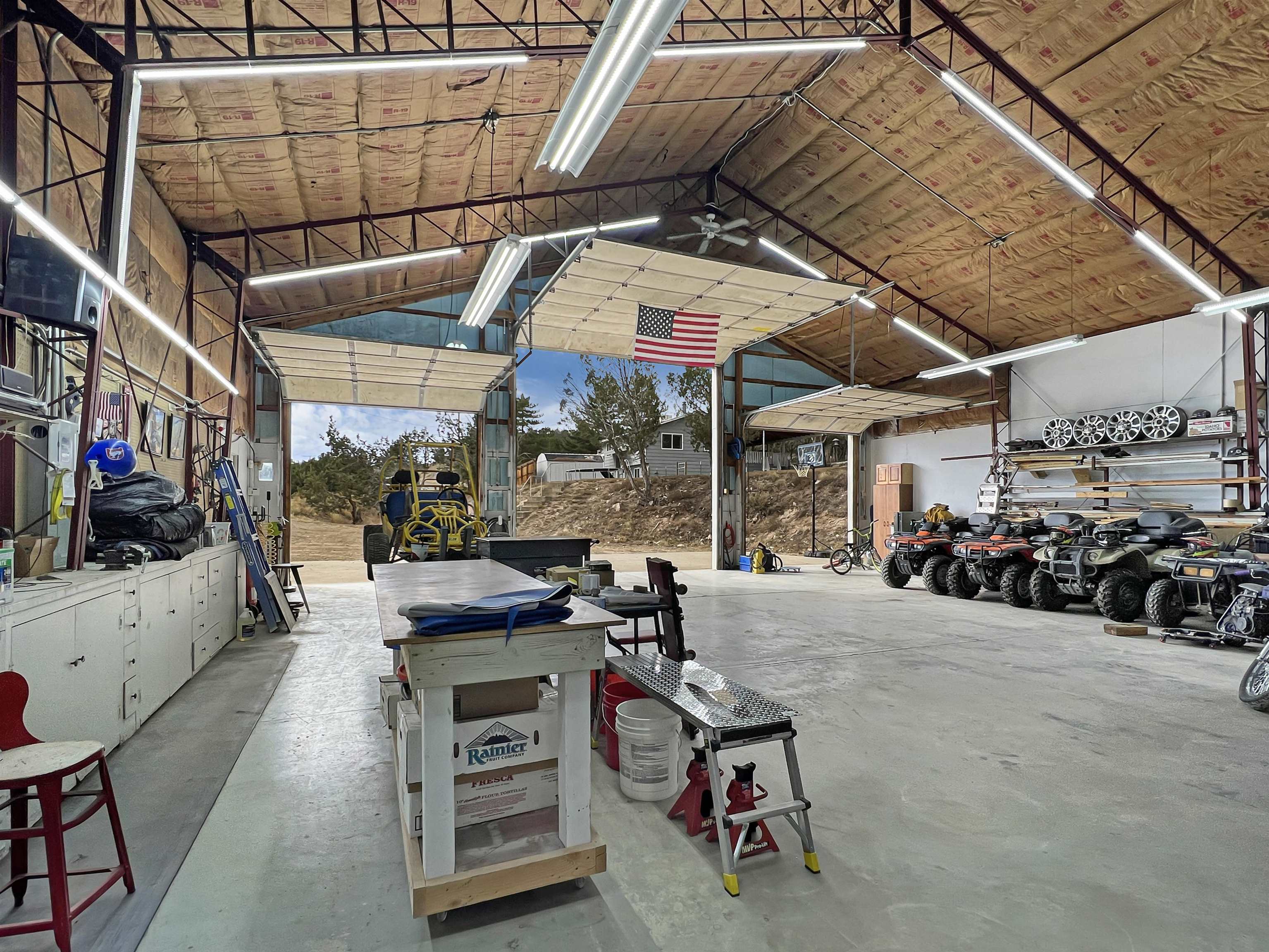 26767 Cedar Mesa Road Cedaredge, CO 81413 - Photo 21 of 28 a view of a garage with storage