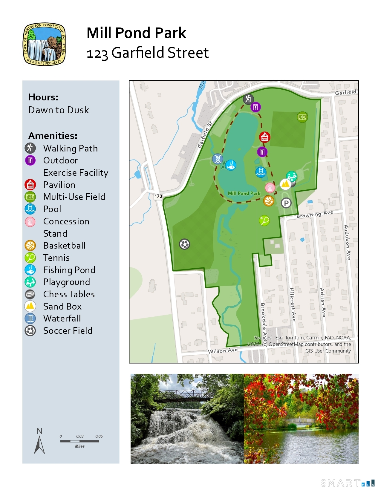 446 Maple Hill Avenue Newington, CT 06111 - Photo 12 of 13 Nearby Mill Pond Park