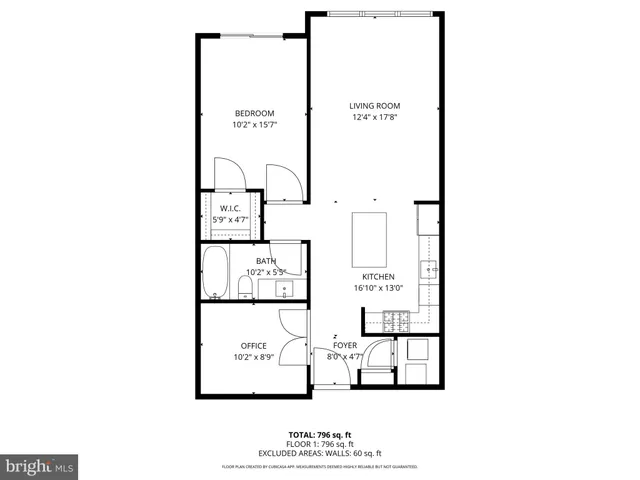 $2,600 | 2200 North Westmoreland Street, Unit 202, Arlington, VA 22213