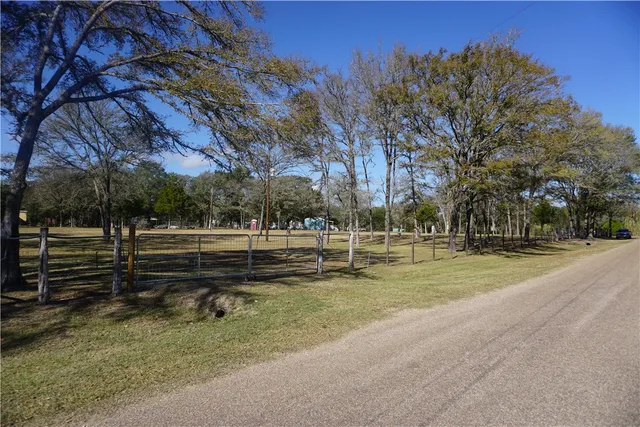 a view of outdoor space with garden