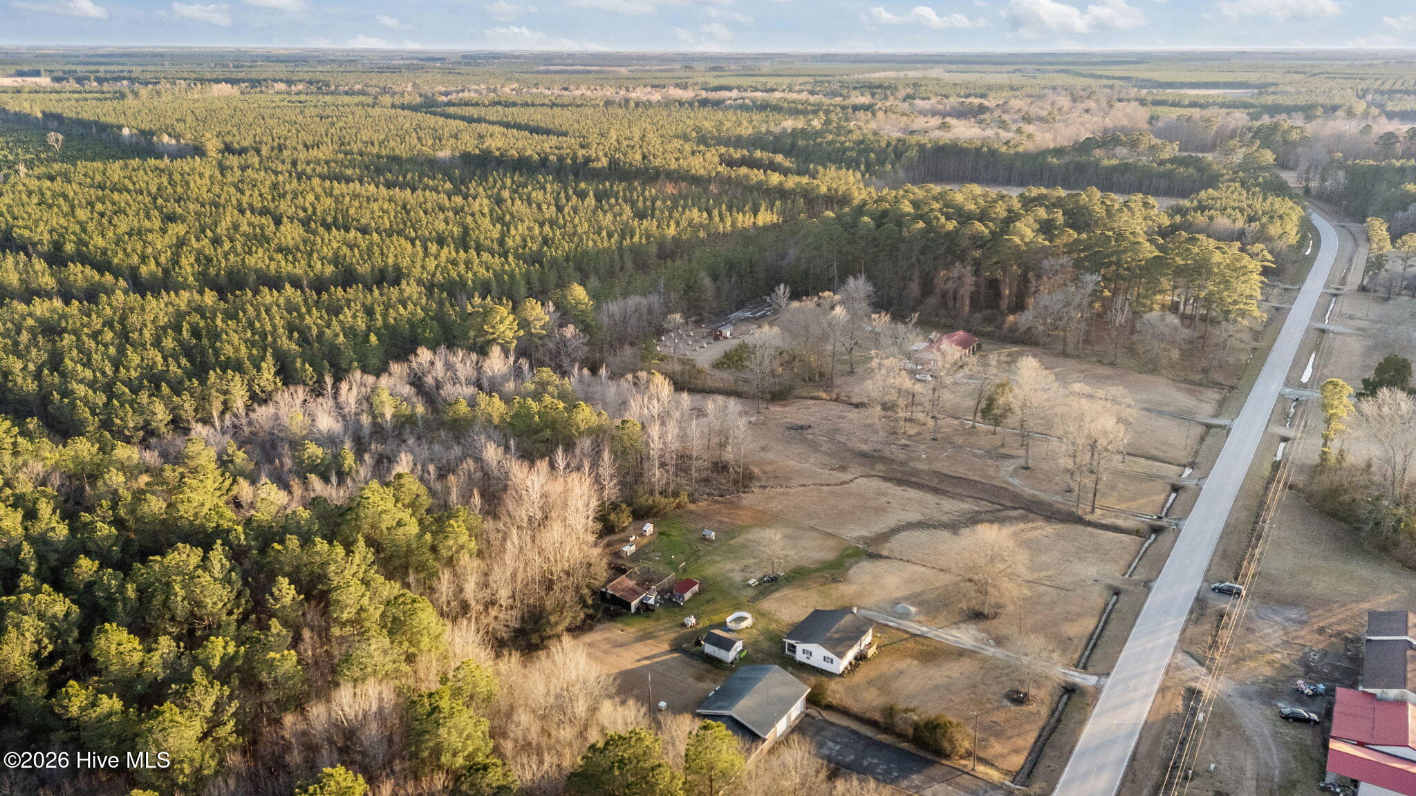 2560 Aurora Road Ernul, NC 28527 - Photo 4 of 9 Drone picture