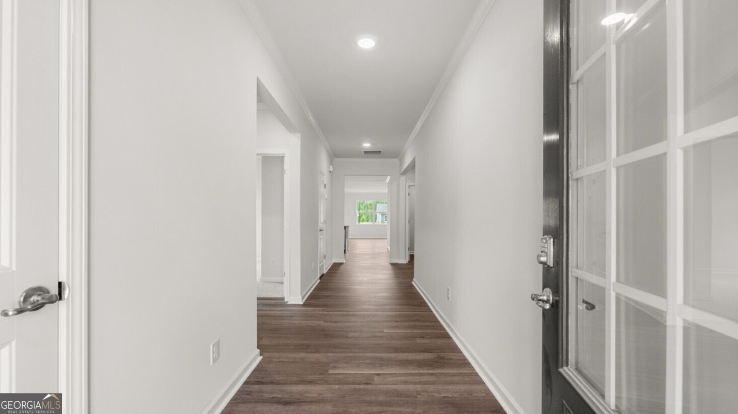 110 Babcock Drive Northeast Rome, GA 30165 - Photo 2 of 12 a view of a hallway with wooden floor