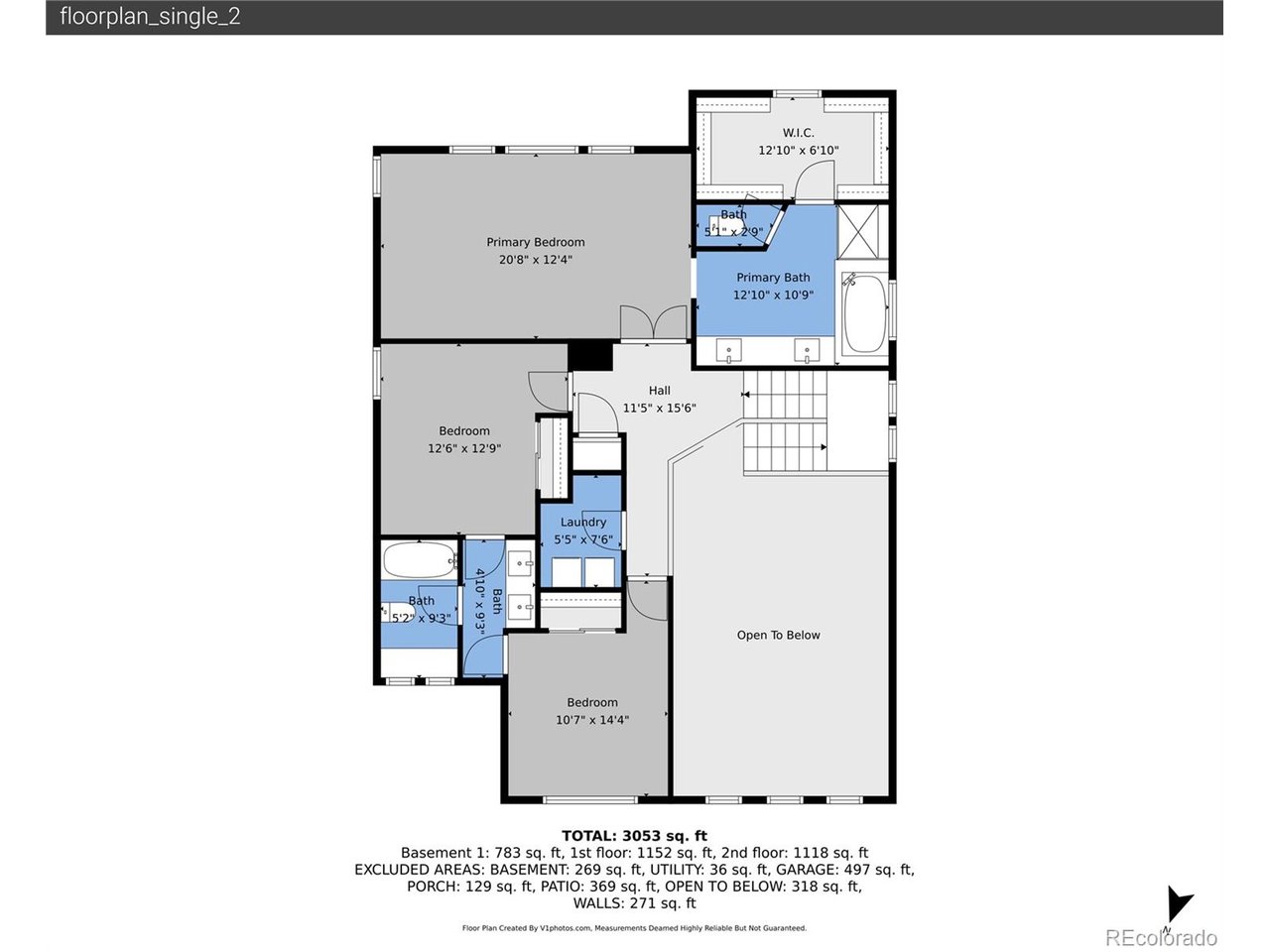 10468 Wagon Box Circle Highlands Ranch, CO 80130 - Photo 33 of 35 Floorplan