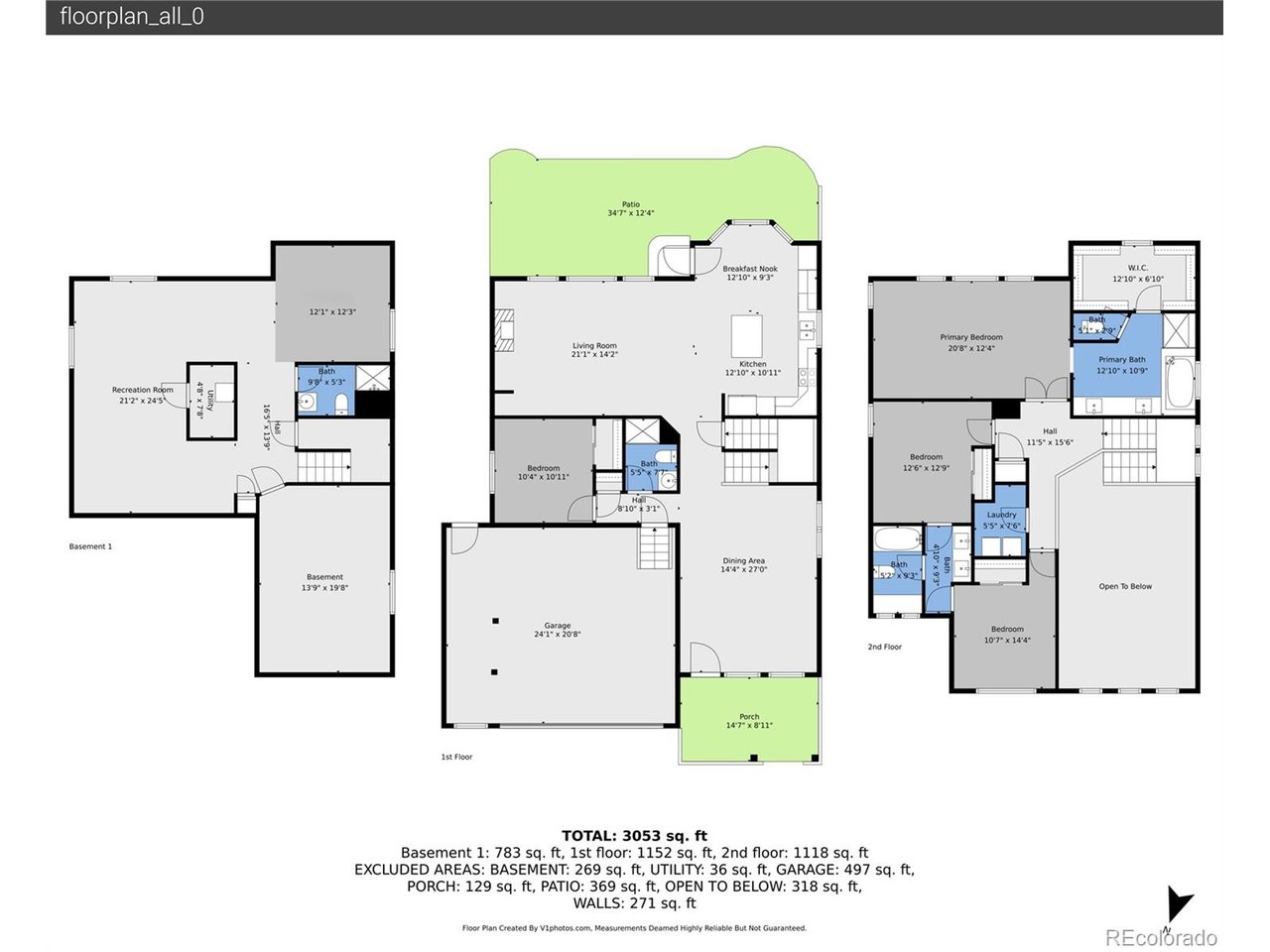 10468 Wagon Box Circle Highlands Ranch, CO 80130 - Photo 35 of 35 Floorplan