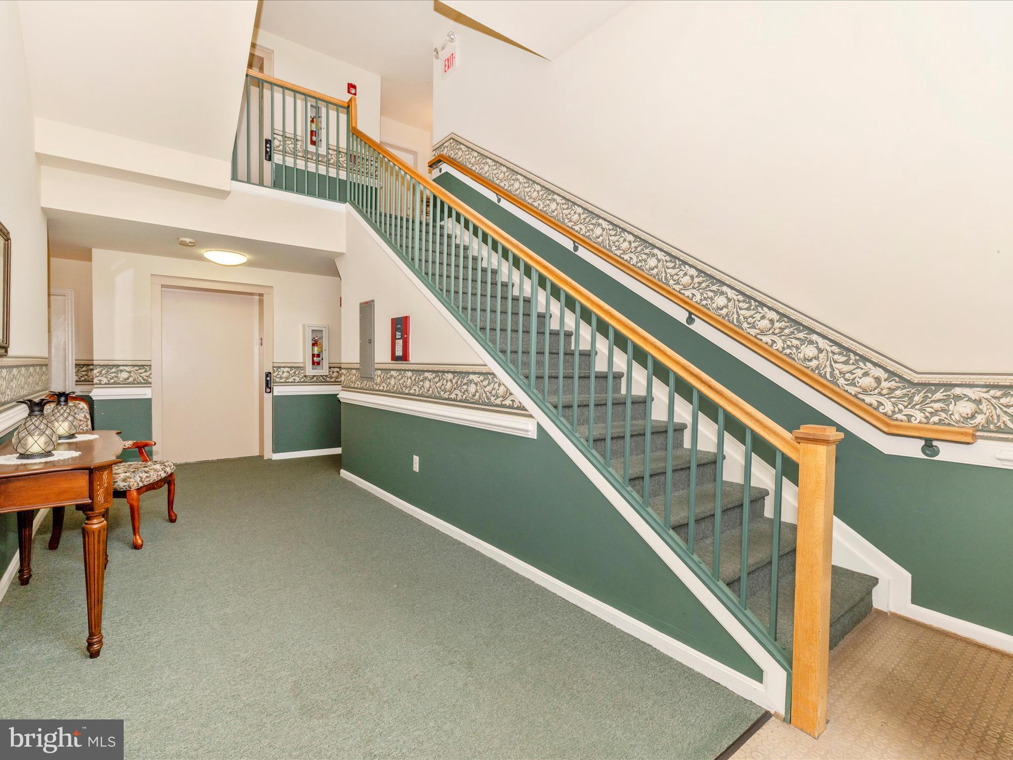 2508 Shelley Circle, Unit 8 1A Frederick, MD 21702 - Photo 28 of 48 a view of entryway and hall with wooden floor