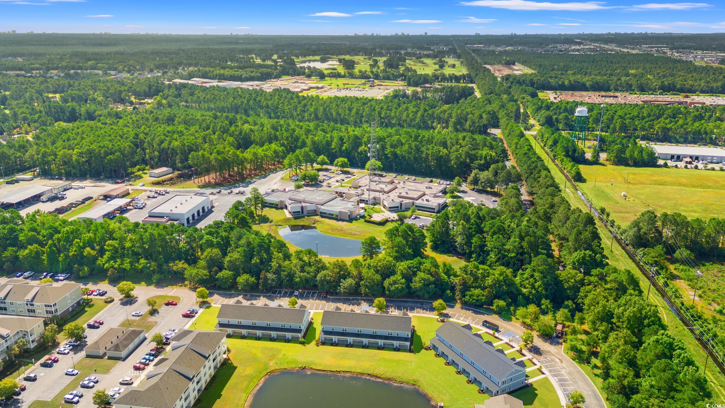 344 Kiskadee Loop, Unit E Conway, SC 29526 - Photo 36 of 36 Drone / aerial view with a water view