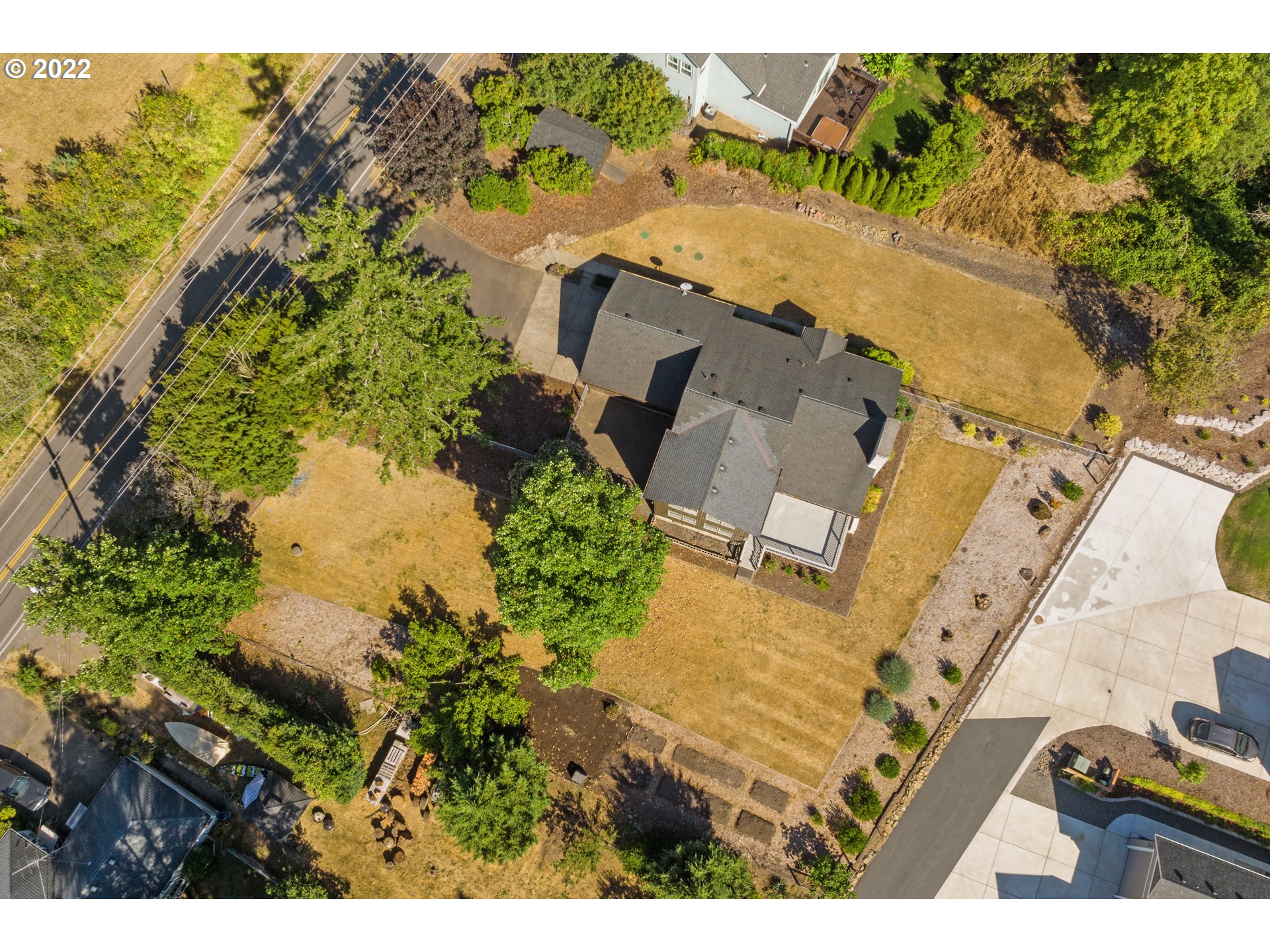 3903 Southeast Stiles Road Washougal, WA 98671 - Photo 26 of 28 an aerial view of residential houses with outdoor space