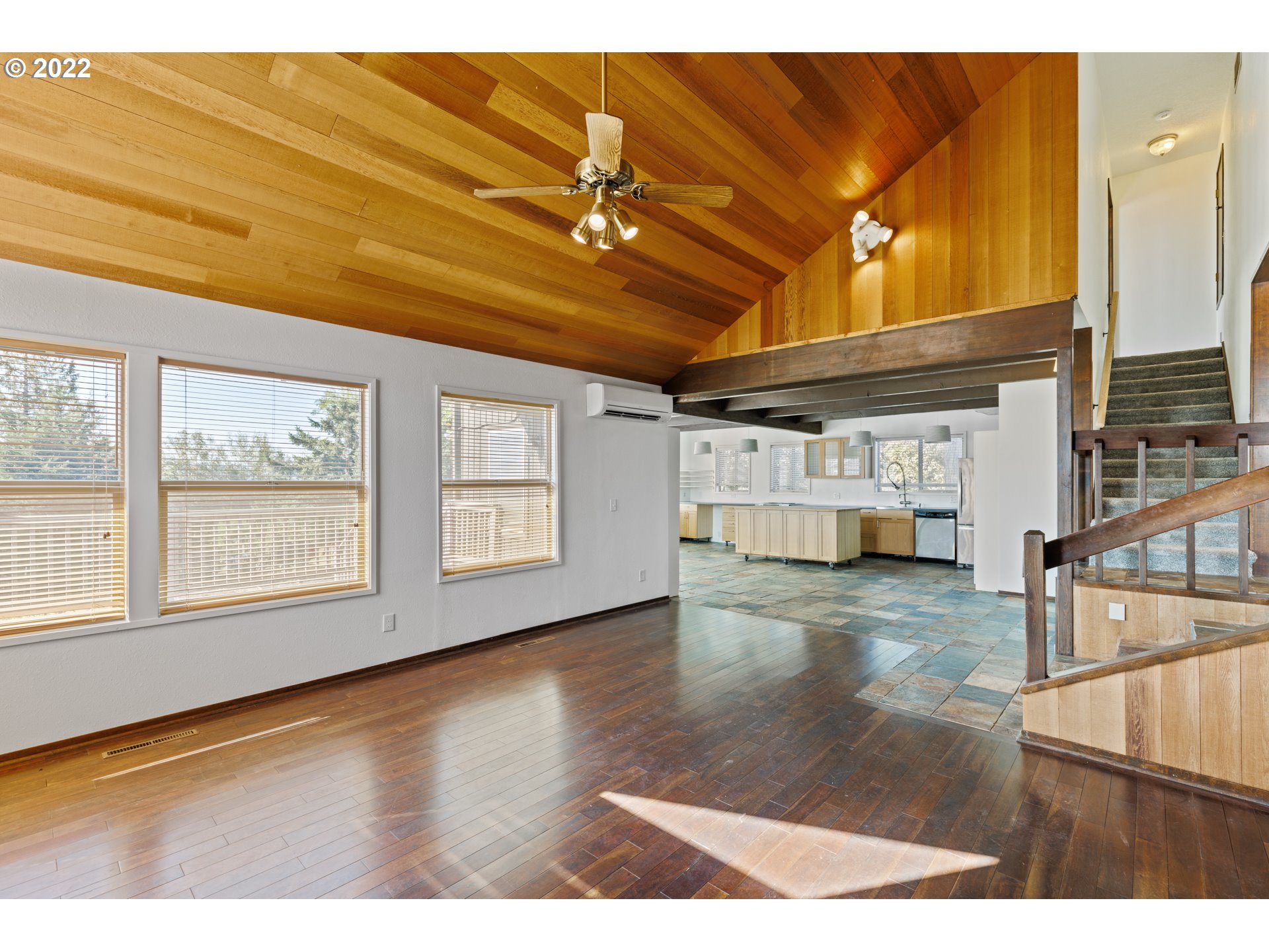 3903 Southeast Stiles Road Washougal, WA 98671 - Photo 7 of 28 a view interior of livingroom with wooden floor