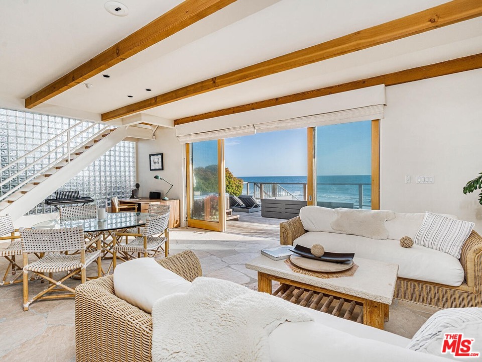 31376 Broad Beach Road Malibu, CA 90265 - Photo 15 of 26 a living room with furniture and a large window