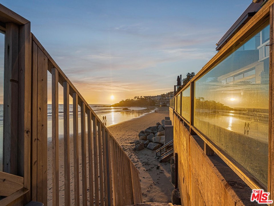 31376 Broad Beach Road Malibu, CA 90265 - Photo 22 of 26 a view of balcony with ocean view