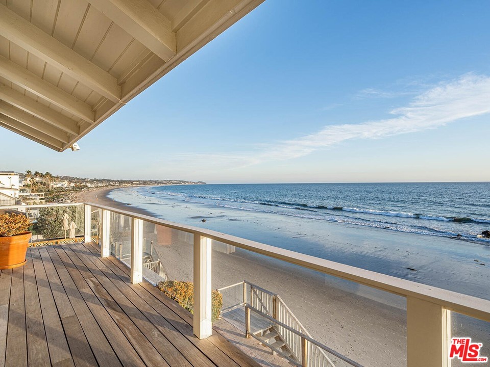 31376 Broad Beach Road Malibu, CA 90265 - Photo 5 of 26 a view of ocean from a balcony
