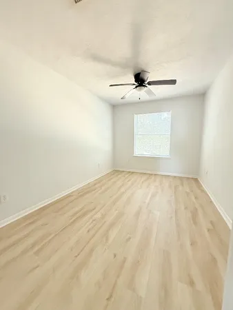 wooden floor in an empty room