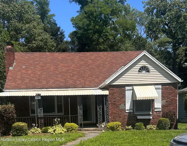 front view of a house with yard