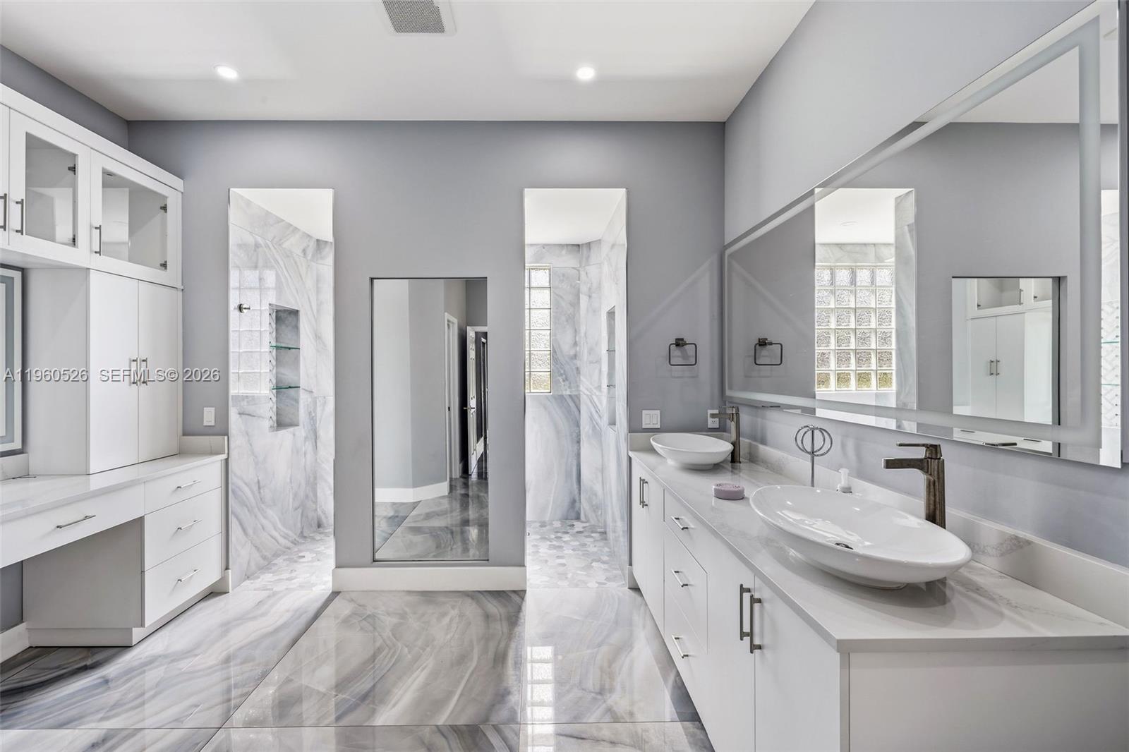 18951 Southwest 32nd Court Miramar, FL 33029 - Photo 15 of 28 Updated Master bath with walk-in shower