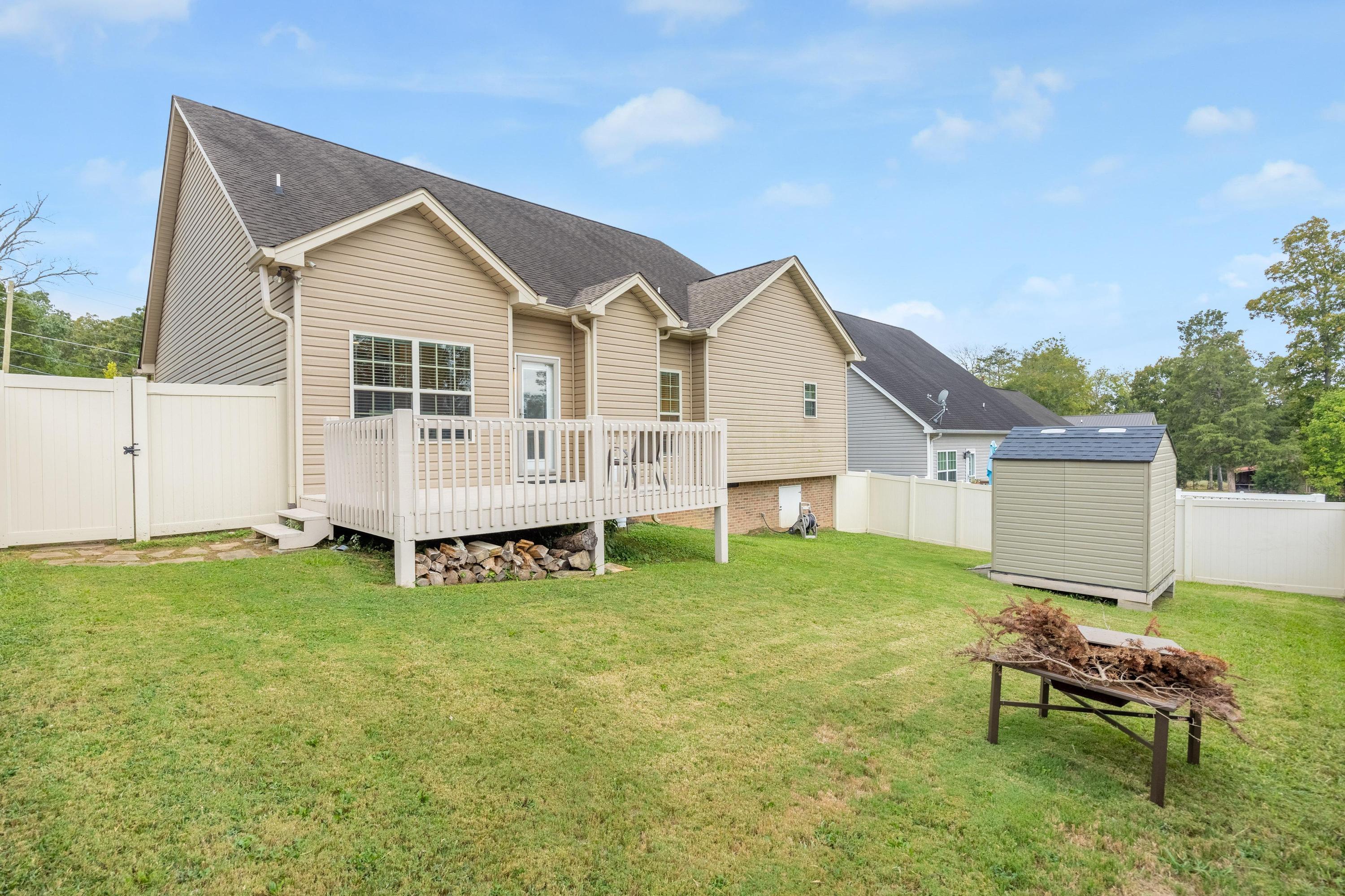 8671 Blanche Road Ooltewah, TN 37363 - Photo 35 of 52 Fenced-in Backyard