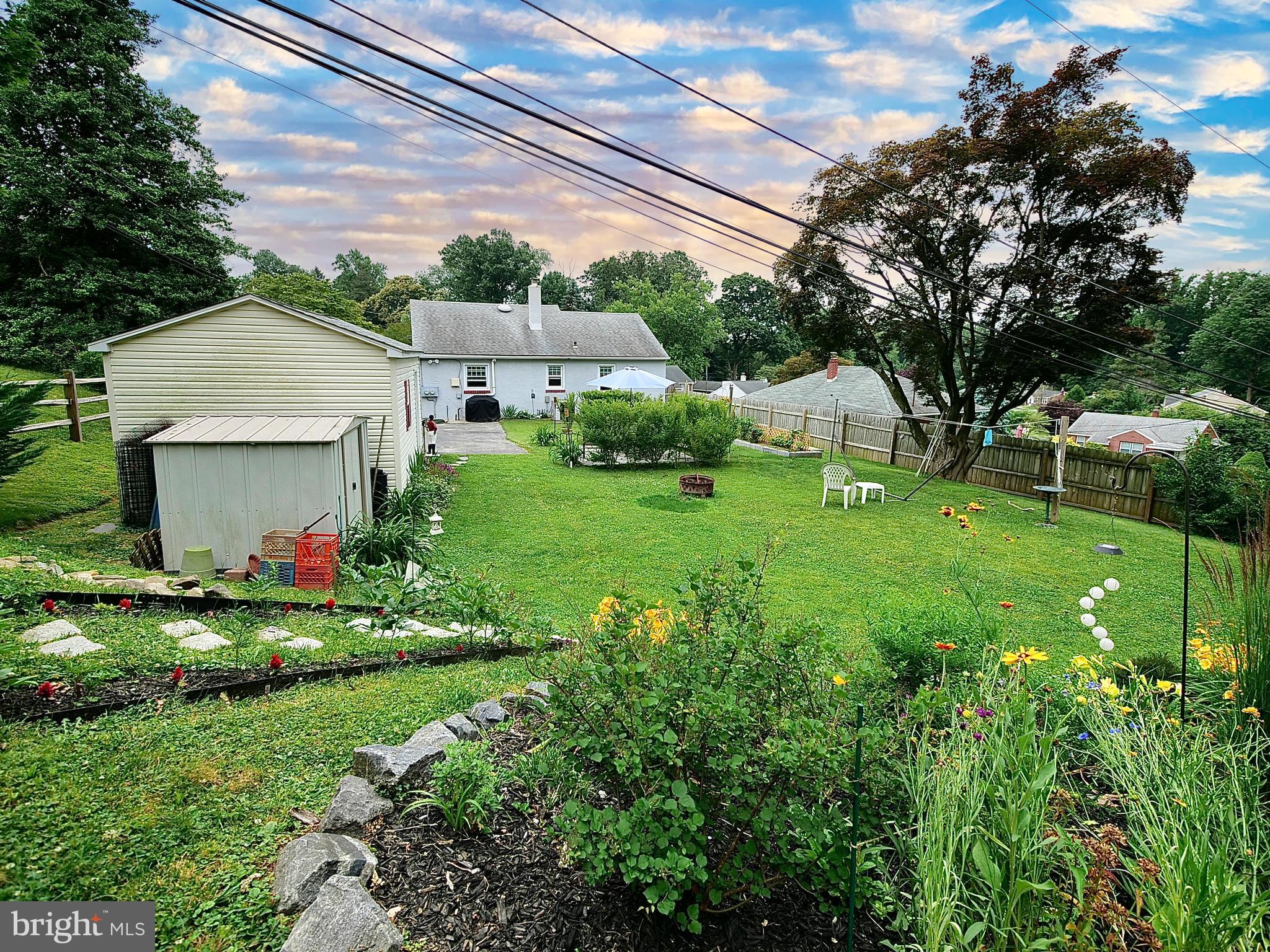 112 Harmil Road Broomall, PA 19008 - Photo 7 of 34 Backyard