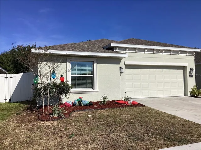 a view of a house with a patio