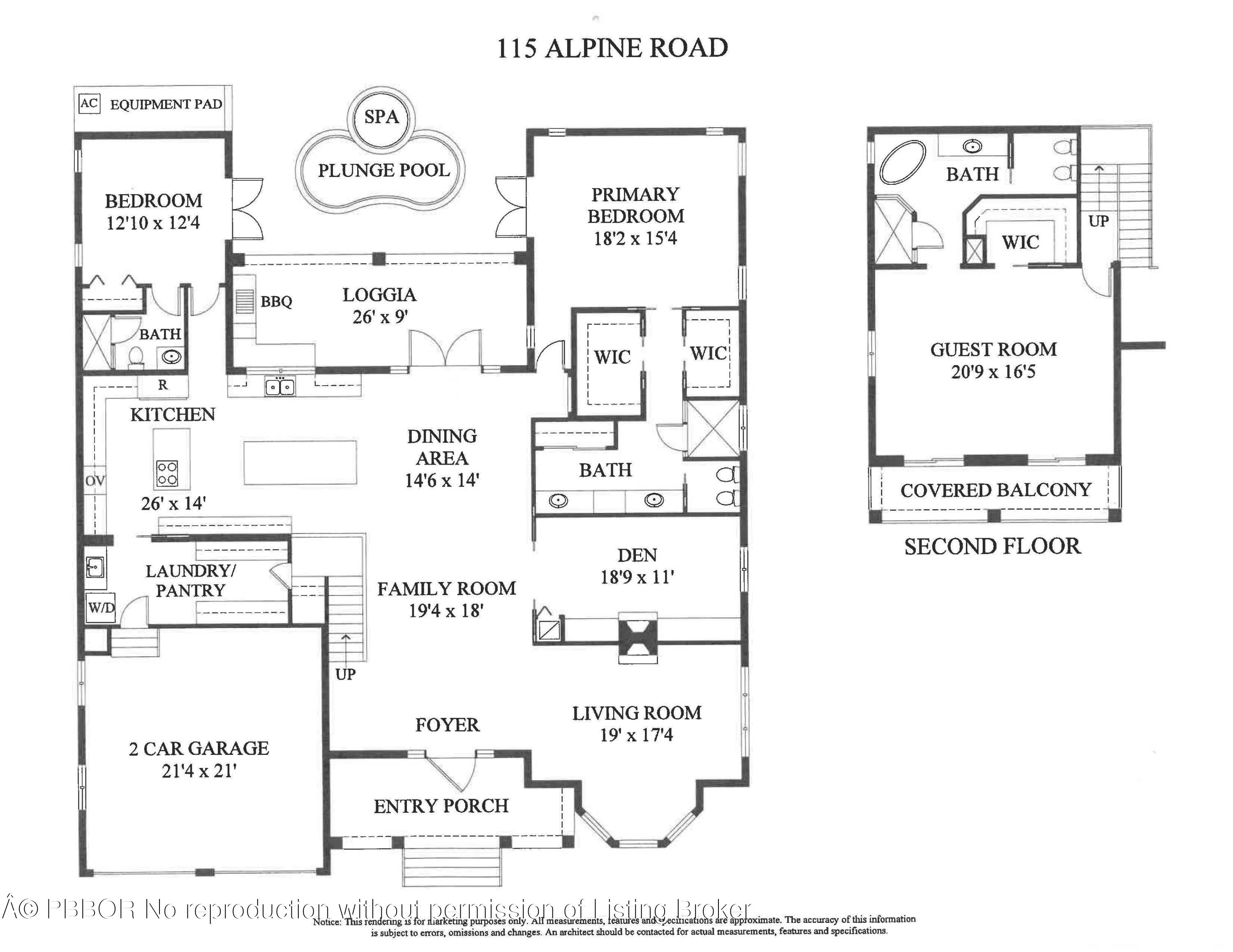 115 Alpine Road West Palm Beach, FL 33405 - Photo 27 of 27 Floorplan
