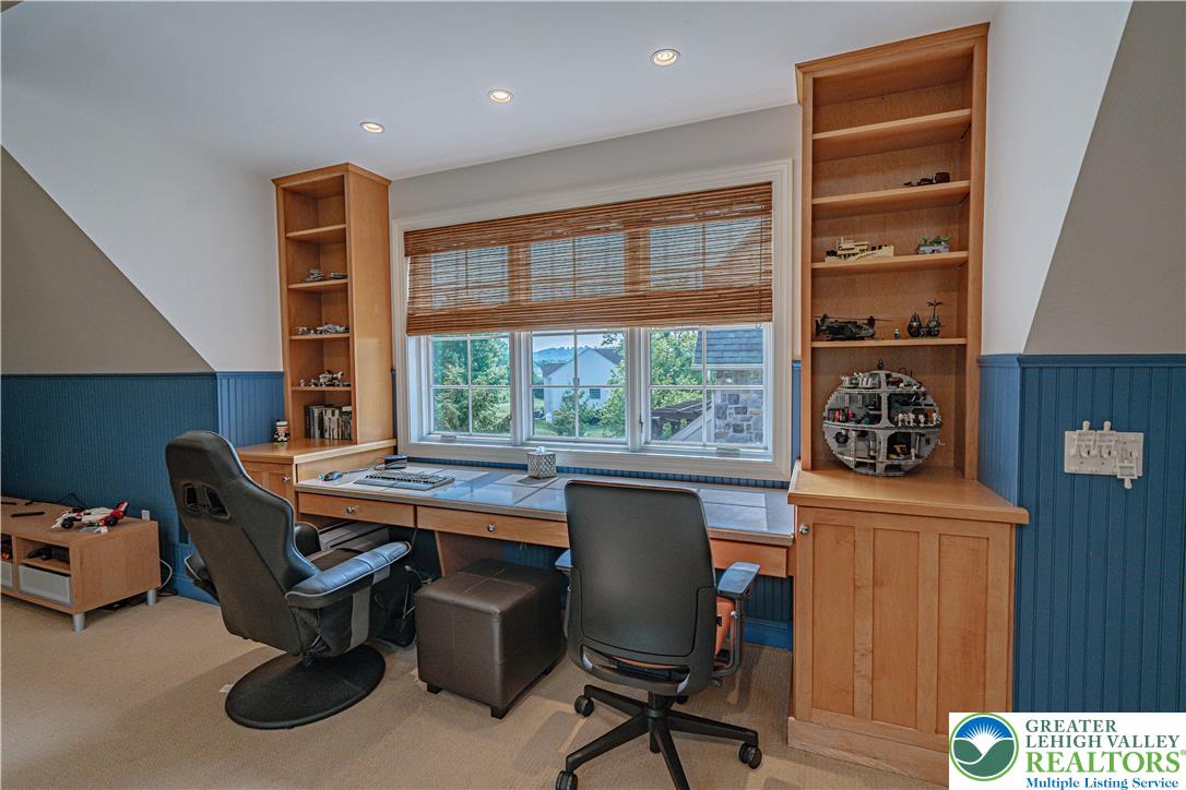 3054 Jordan Road Orefield, PA 18069 - Photo 30 of 58 a view of a workspace with furniture and a window