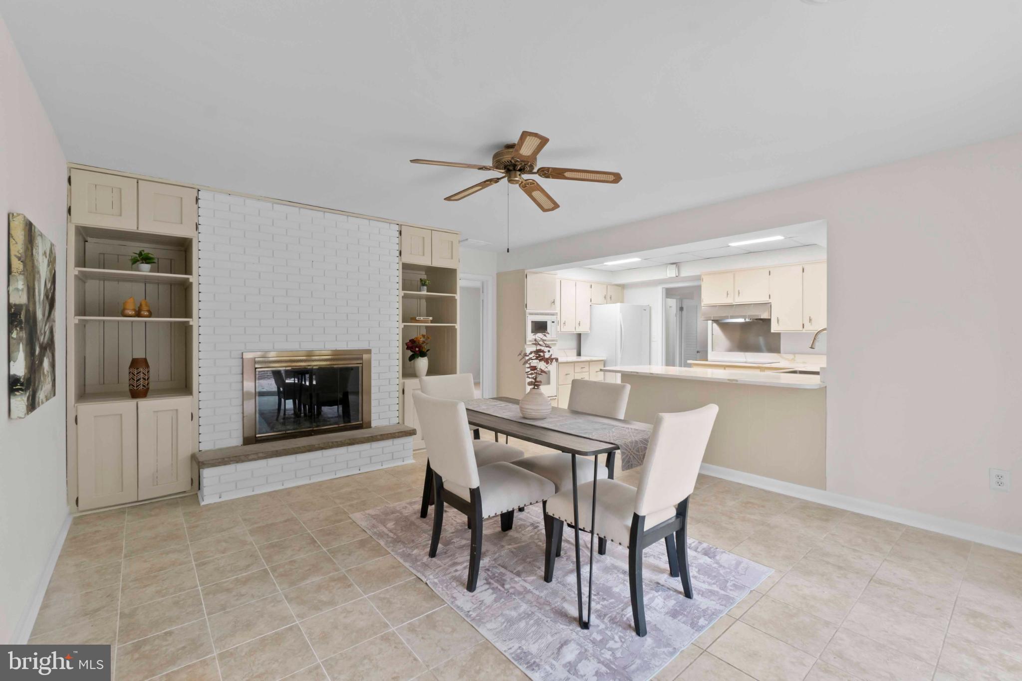 1016 Cold Bottom Road Sparks Glencoe, MD 21152 - Photo 15 of 39 Inviting dining area with cozy fireplace.