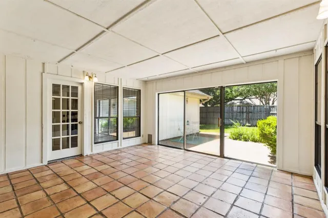 a view of front door with outdoor space