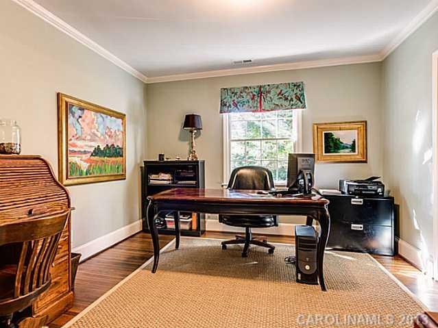2035 Ferncliff Road Charlotte, NC 28211 - Photo 5 of 16 a view of a workspace with furniture and a window