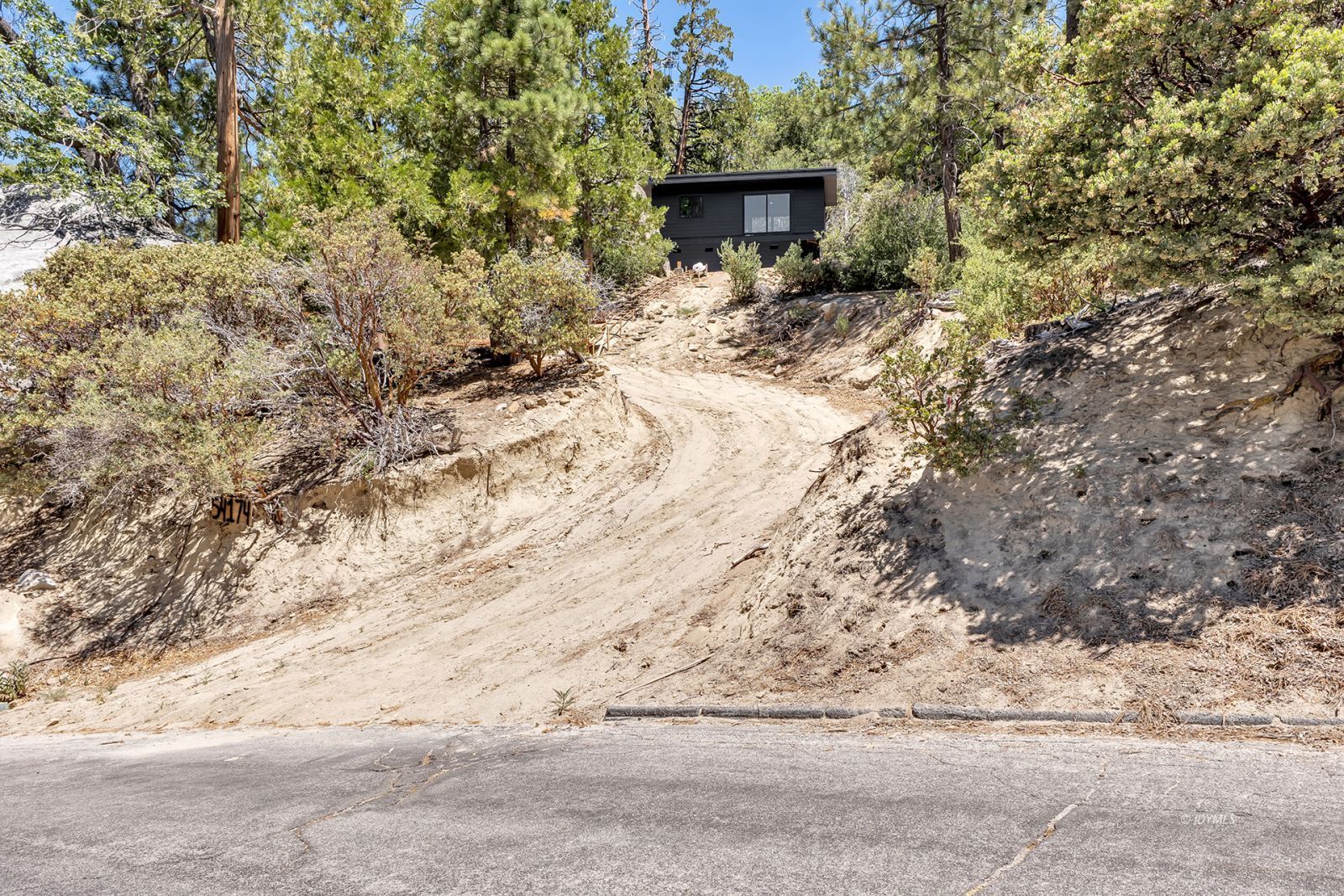 N Ridge Idyllwild, CA 92549 - Photo 2 of 33 a view of a yard with wooden fence