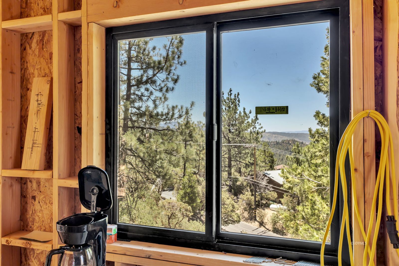 N Ridge Idyllwild, CA 92549 - Photo 26 of 33 a bathroom with a large window and a shower