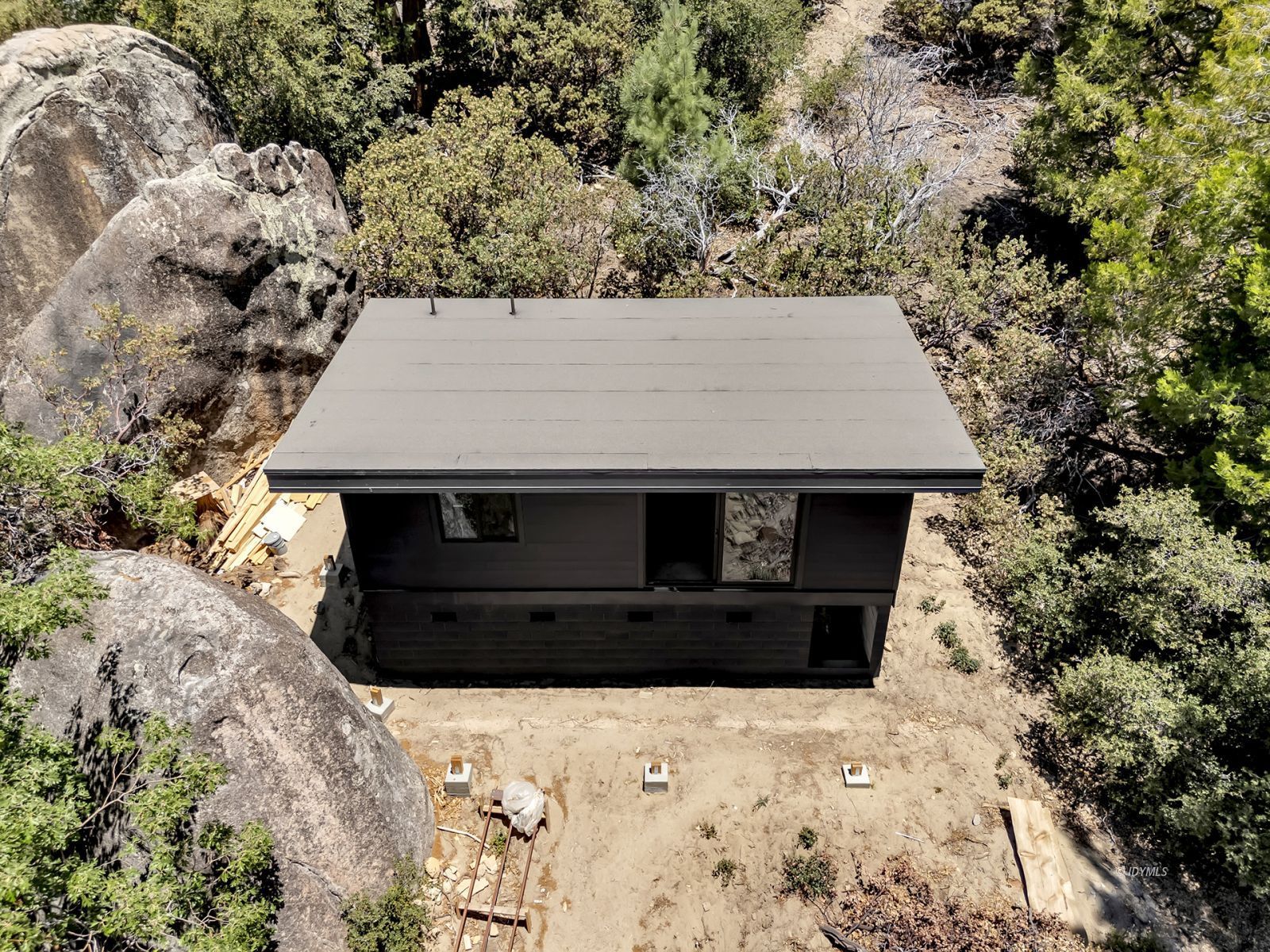 N Ridge Idyllwild, CA 92549 - Photo 4 of 33 front view of a house with a yard